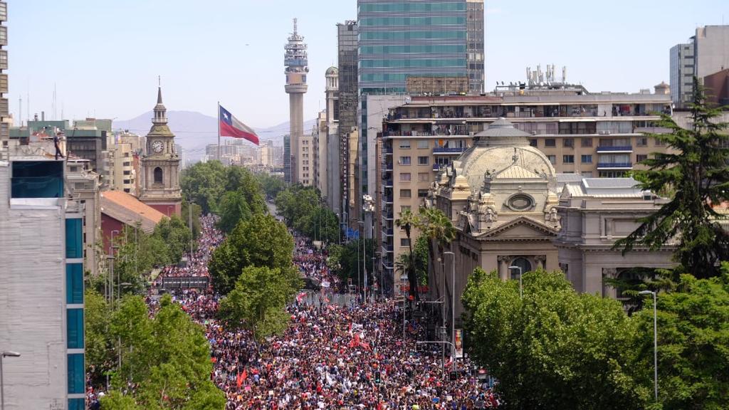 Con Javier Márquez dirigente de la Confederación Bancaria de Chile