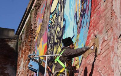 Luxor y la historia del mural de Zitarrosa