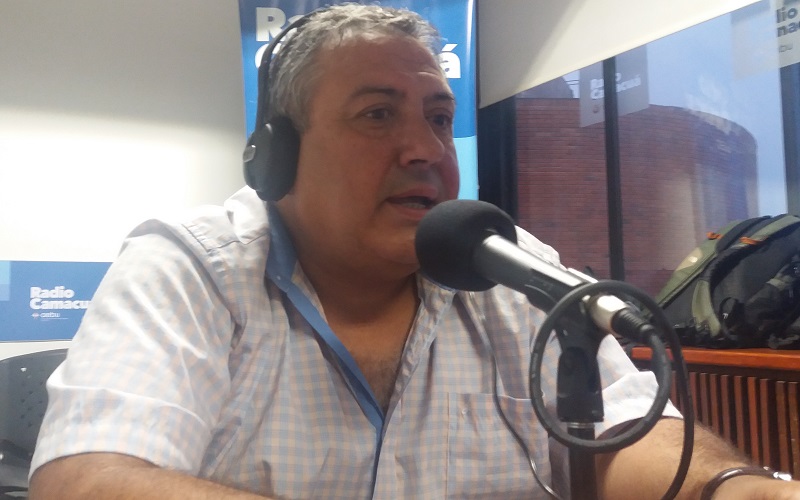 Entrevista con Fernando Iraola, noticias y deportes en Camacuá y Reconquista