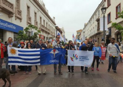 Redes sindicales en Chile, encuentro de jóvenes en Piriápolis y más en Camacuá y Reconquista