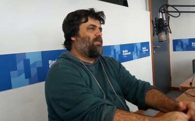 Con Gustavo Zidan, director de la Sala Verdi