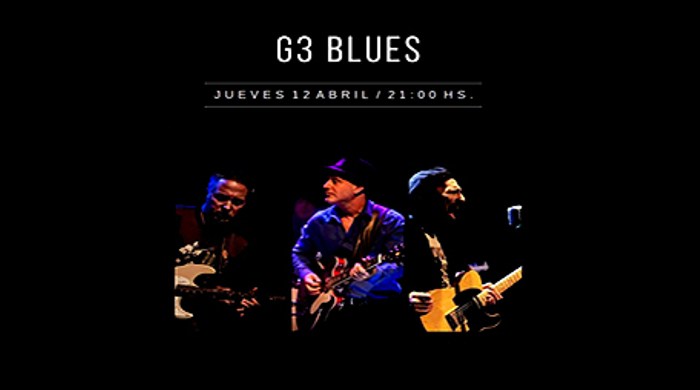 G3 Blues en Sala Camacuá