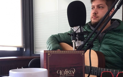 Pedro Restuccia en la mañana de Granizo Cultural