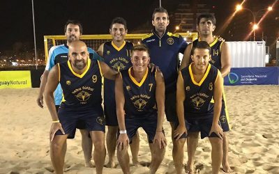 AEBU Fútbol arrancó el año ganando en la playa