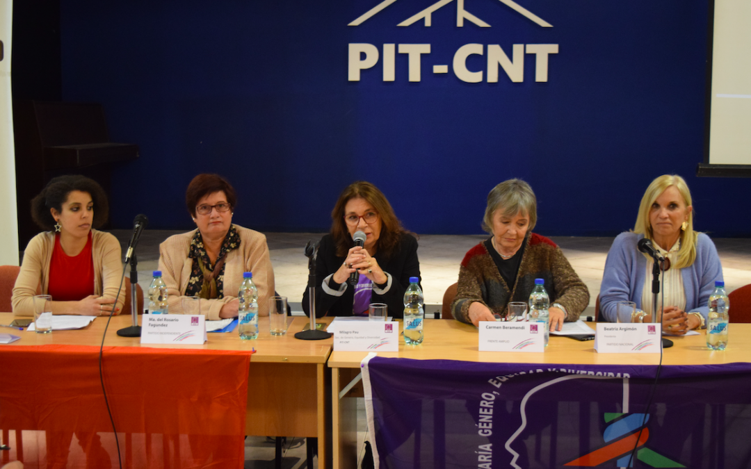 Mujeres referentes políticas intercambiaron sobre temas de igualdad, equidad y diversidad