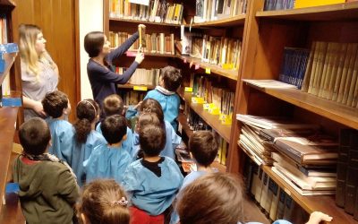 Biblioteca de AEBU despidió el mes del libro con la visita de niños