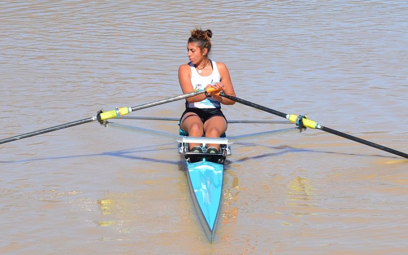 Sabrina Díaz, la bandera del remo femenino