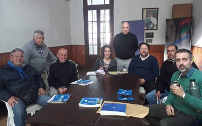 La Junta Departamental de Paysandú recibe delegación de AEBU