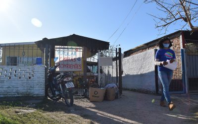 AEBU entregó donaciones a través de la Coordinadora Durazno Solidario