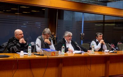 Delegación de AEBU concurrió a comisión de Diputados que estudia proyecto de Urgente Consideración