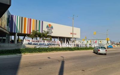 Banca Oficial se movilizó en Costa Urbana Shopping