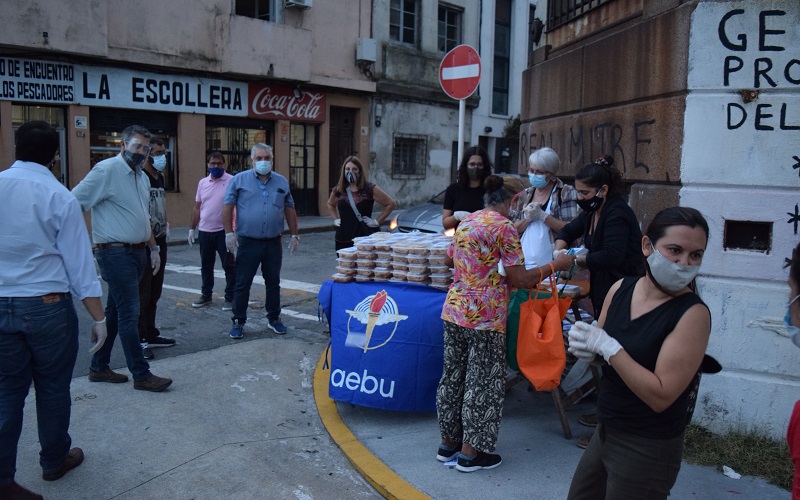 AEBU y vecinos de Ciudad Vieja realizarán olla popular todos los jueves