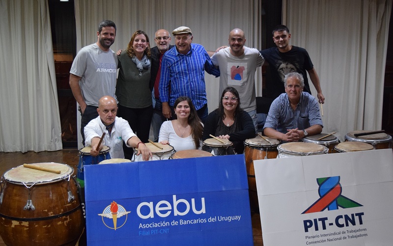 AEBU a Todo Ritmo cerró su primeros ciclos de talleres de candombe