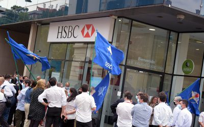 Acuerdo con el HSBC para redactar cláusulas de teletrabajo en el convenio colectivo