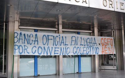 Banca Oficial: «Nos vemos en la obligación de profundizar el conflicto»