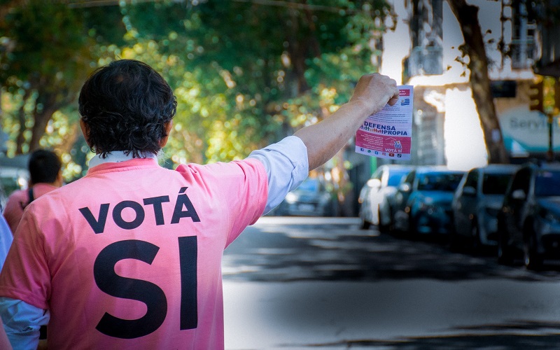 Comisión por el Sí: «La cancha está flechada, es solo mirarla»