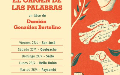 La gira de las palabras de Damián González Bertolino recorre Uruguay