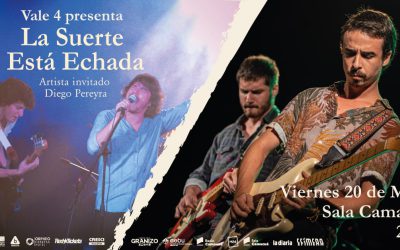 Vale 4 llega cargado de rock a la Sala Camacuá