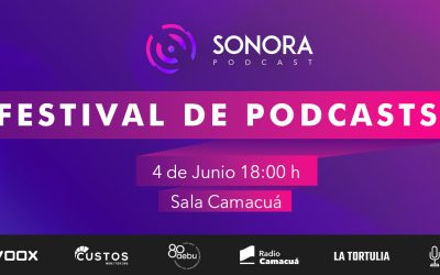 Sonora Festival de Podcast puebla de voces la Sala Camacuá