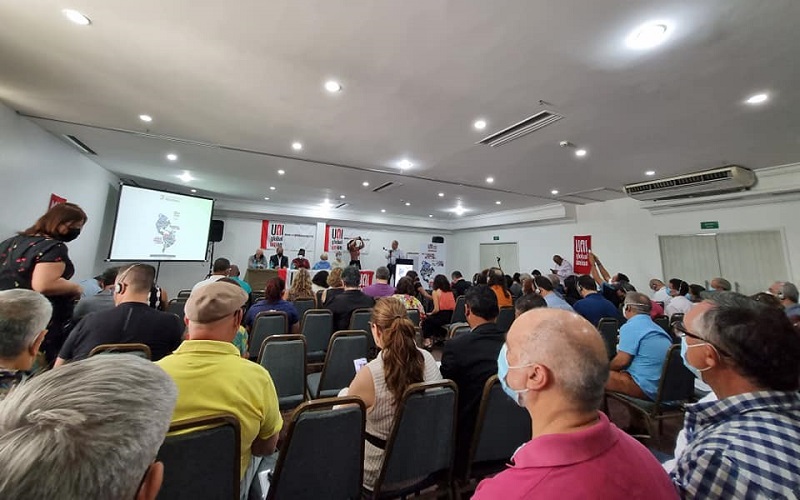 Importante participación de AEBU en Conferencia Regional de UNI en Brasil