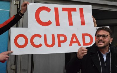 Tras ocupación en Citibank habrá reunión tripartita en el Ministerio de Trabajo