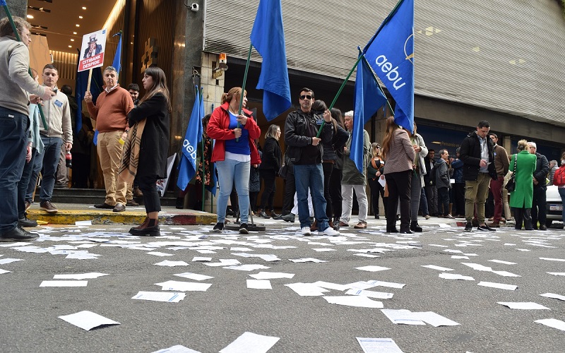 La lucha continúa: AEBU desocupó el Heritage y seguirá bregando por defender el trabajo