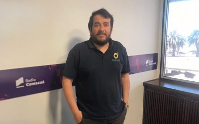 Con Ramiro Vacca de la Asociación de Egresados y Egresadas de Agronomía