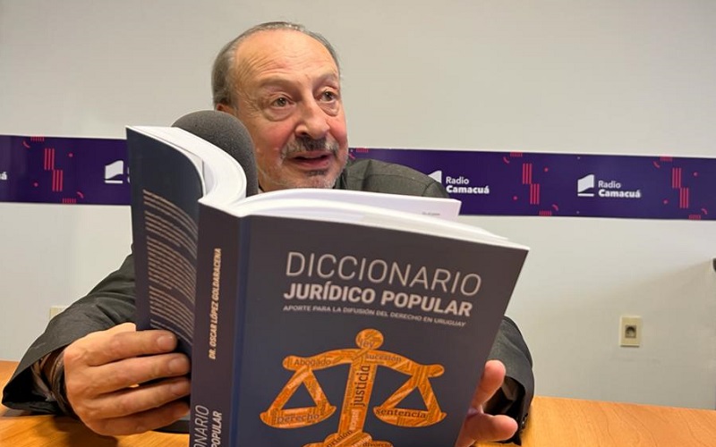El Derecho para la gente: López Goldaracena presenta su Diccionario Jurídico Popular