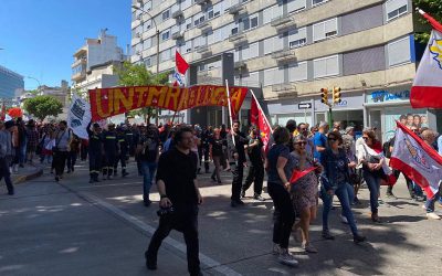 PIT-CNT se movilizó en defensa de la seguridad social: «Si hay reforma, habrá lucha»