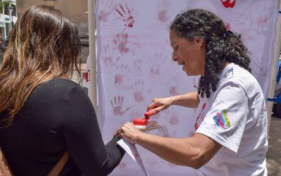 Comisión de Género vuelve a tomar la Plaza Matriz para decir «Basta de violencia»