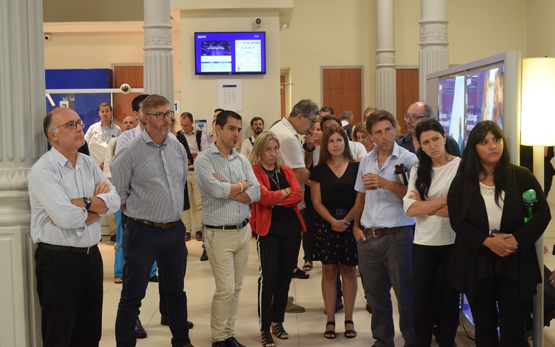 Asamblea en BBVA reunió a decenas de trabajadores para informar sobre Caja Bancaria