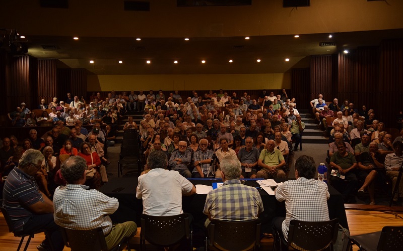 A sala llena, el Plenario de Jubilados de AEBU puso foco en la reforma jubilatoria