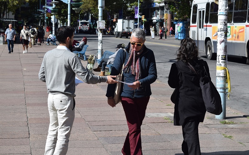 AEBU sale a la calle a informar los perjuicios de la reforma jubilatoria