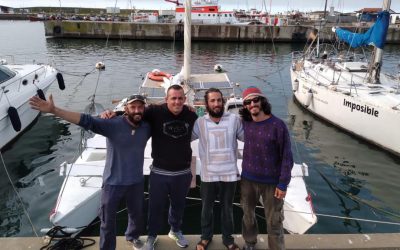 Cuatro amigos emprenden viaje épico a través del mar: la travesía del «Chau Pinela» hacia Río de Janeiro