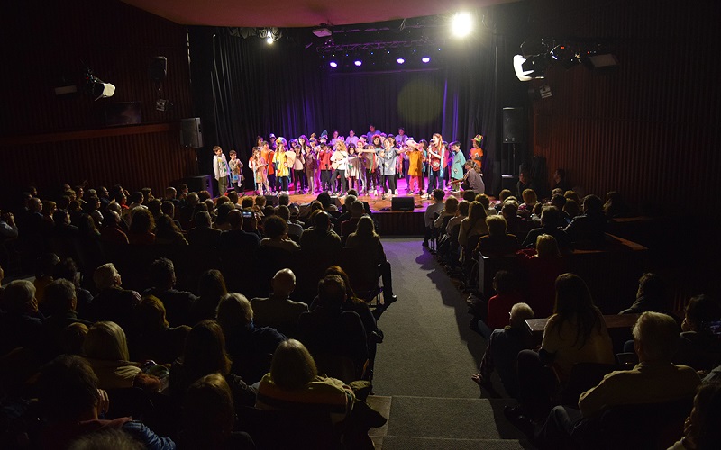 Grandes y chicos festejaron el Día del Abuelo en la Sala Camacuá