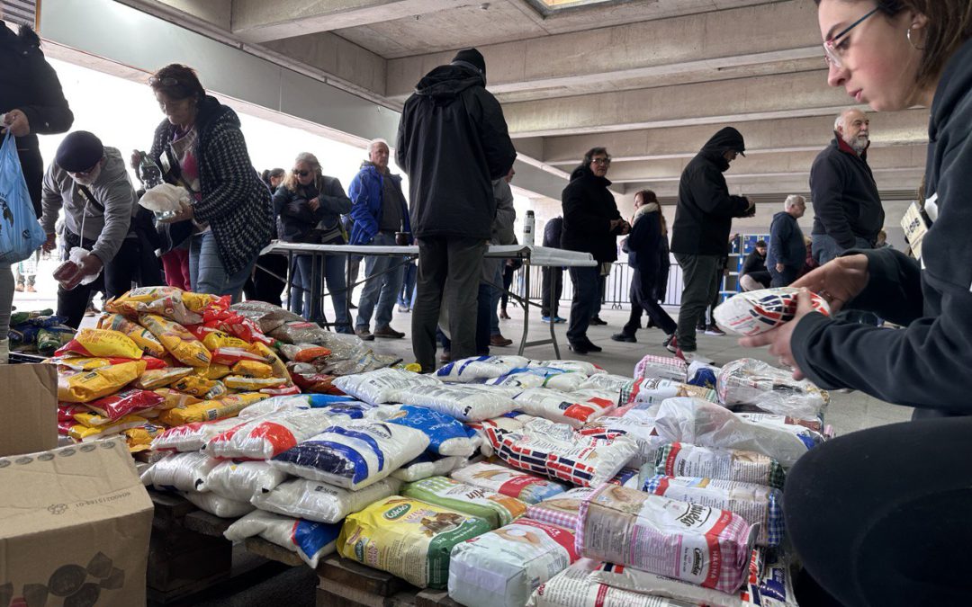 Asamblea de AEBU recolectó más de 4000 kg de alimentos para ollas populares