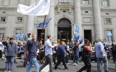 Trabajadores en defensa del Banco Nación, primero en el ranking del sistema financiero argentino