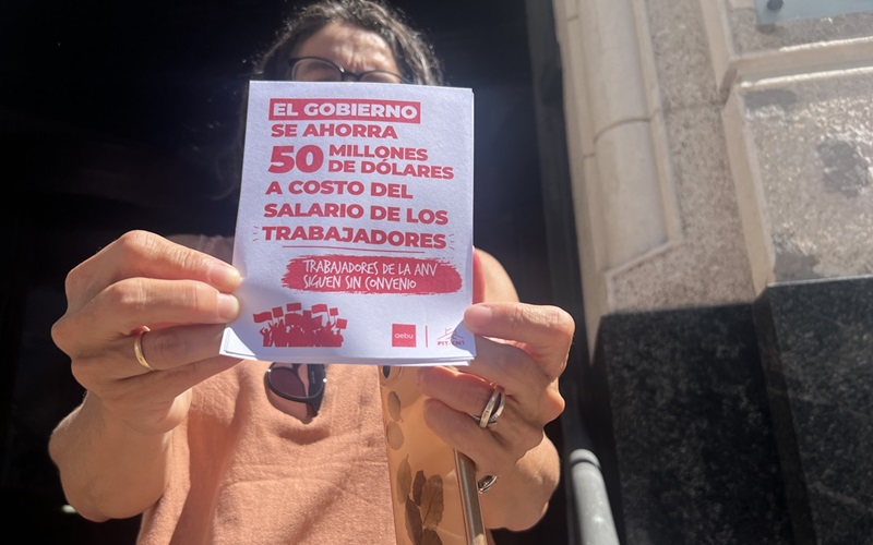 Trabajadores de la ANV continúan en lucha ante la falta de respuestas