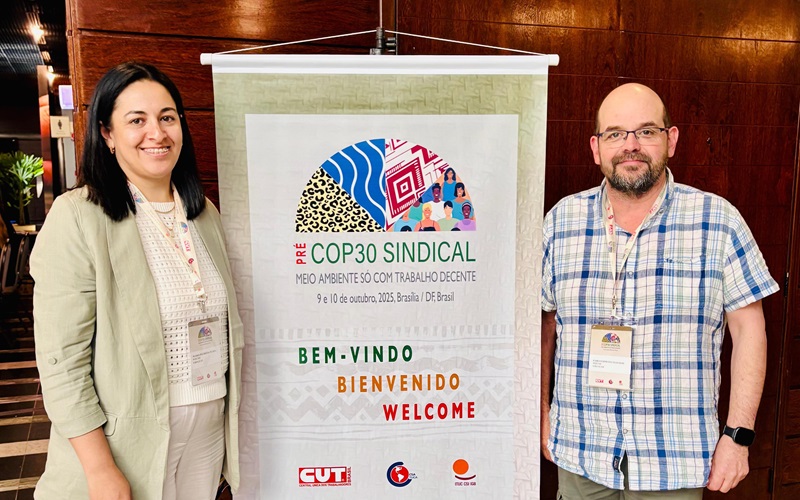 AEBU en la PreCOP Sindical: transición justa y trabajo decente