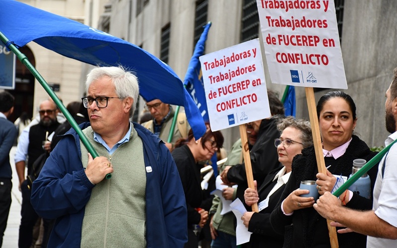 Continúa conflicto en Fucerep: empresa sostiene el despido y AEBU sigue movilizado
